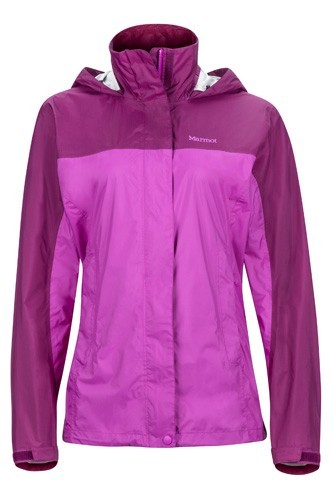 MARMOT WM S PRECIP JACKET NEON Berry/deep plum