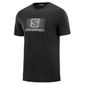 Pánske Tričko SALOMON Blend Logo SS TEE čierne