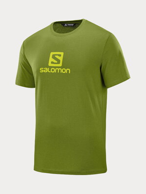 Pánske tričko SALOMON COTON LOGO SS TEE LC1052300 avocado