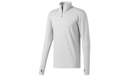 ADIDAS BQ7188 SN 1/2 ZIP M sivá