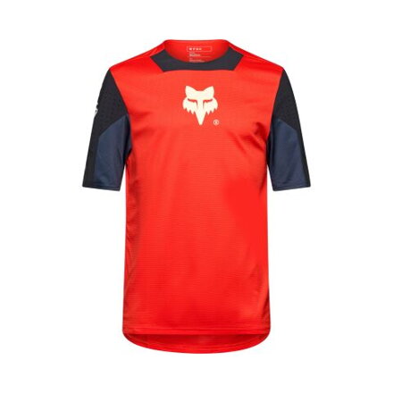 FOX Defend SS Jersey Elevated 35585-110 fluorescent red