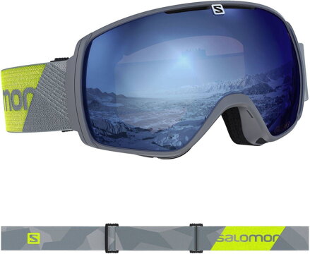 Lyžiatrské okuliare Salomon XT One Grey/Neon