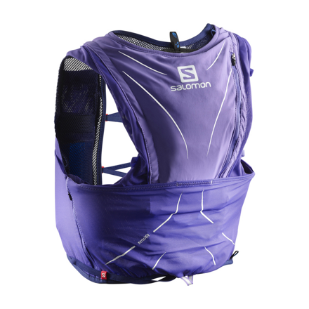 SALOMON Bežecká Vesta ADV SKIN 12 SET purple