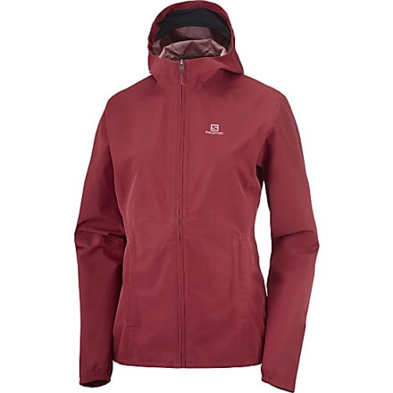 SALOMON Essential waterproof 2.5L JKT W Pomegranate