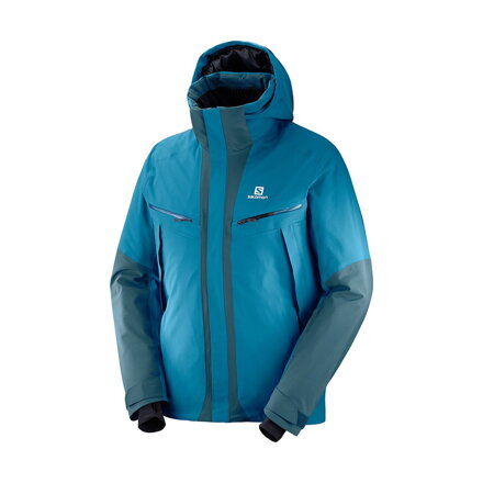 Pánska bunda Salomon ICECOOL JKT M LC1003700 moroccan blue