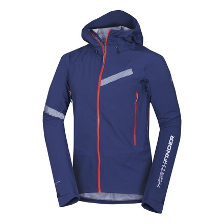 NORTHFINDER BU-5501PRO Pánska bunda technická hardshellová Pertex® DRACI 346navy