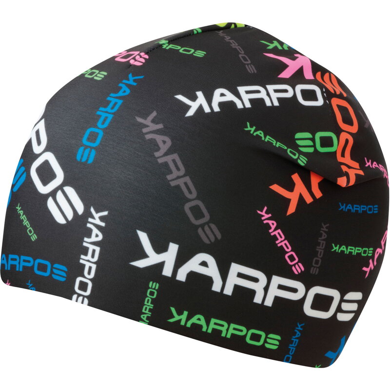 Karpos ALAGNA RACE čiapka čierna/multicolor Karpos ALAGNA RACE čiapka čierna/multicolor