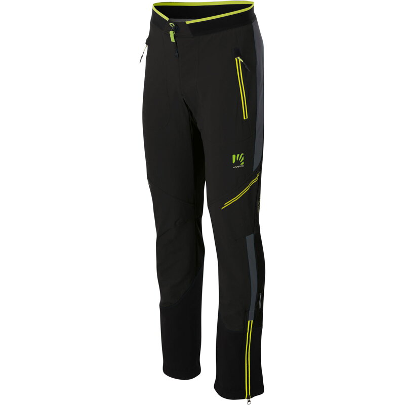 Karpos ALAGNA PLUS EVO nohavice čierne/žlté fluo Karpos ALAGNA PLUS EVO nohavice čierne/žlté fluo