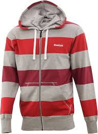 Reebok Z64829 EL FZ Stripe HD Mesare Pánska šedo-červená mik ... Reebok Z64829 EL FZ Stripe HD Mesare Pánska šedo-červená mik ...