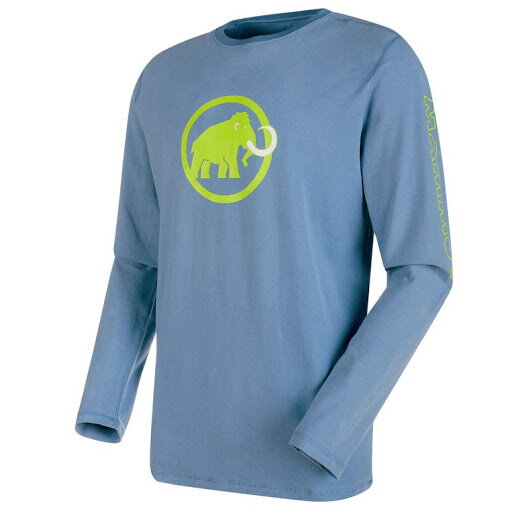 Pánske Tričko MAMMUT Snow Longsleeve Cloud Pánske Tričko MAMMUT Snow Longsleeve Cloud