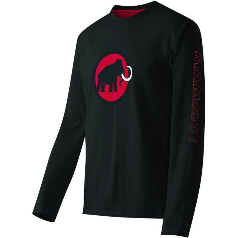 Pánske Tričko MAMMUT Snow Longsleeve Black Pánske Tričko MAMMUT Snow Longsleeve Black