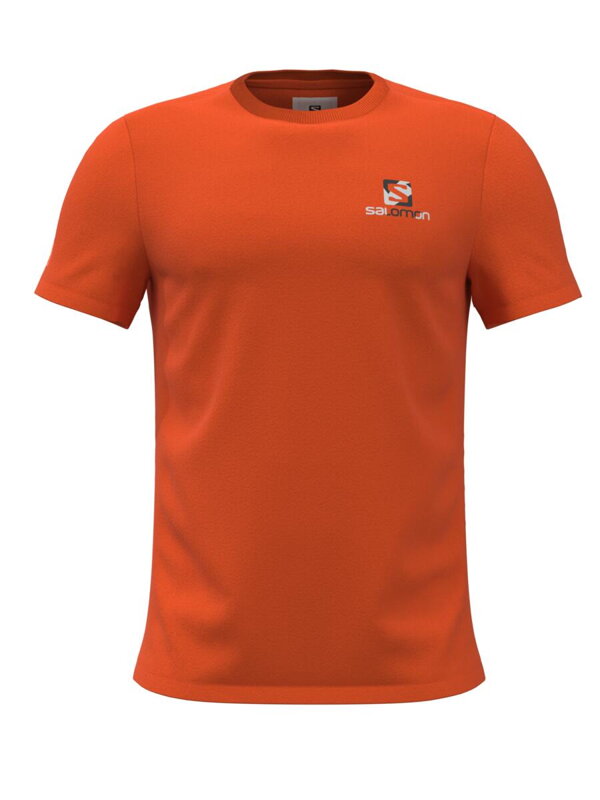 Salomon Outlife Back Camo SS Tee Orange