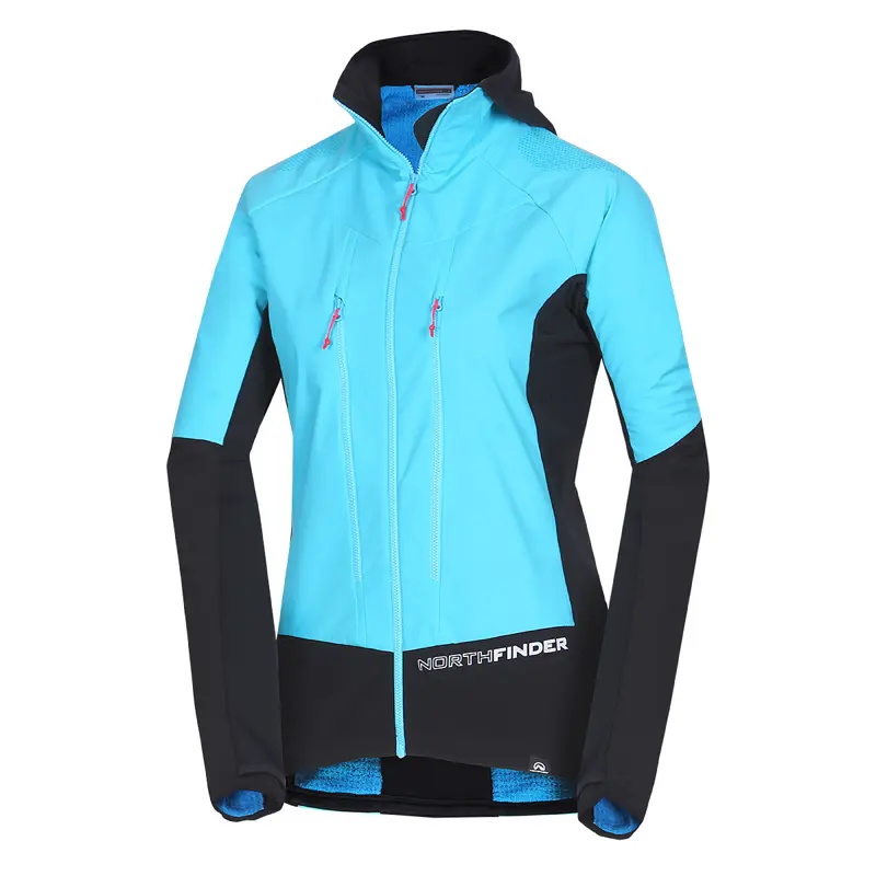 NORTHFINDER BU-48102SKP Dámska skialp bunda hybridná Polartec® KRIZNA 2 282blueblack
