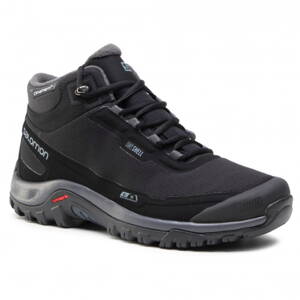  Pánska Zimná obuv SALOMON SHELTER CS WP BLACK/EBONY/BLACK L41110400